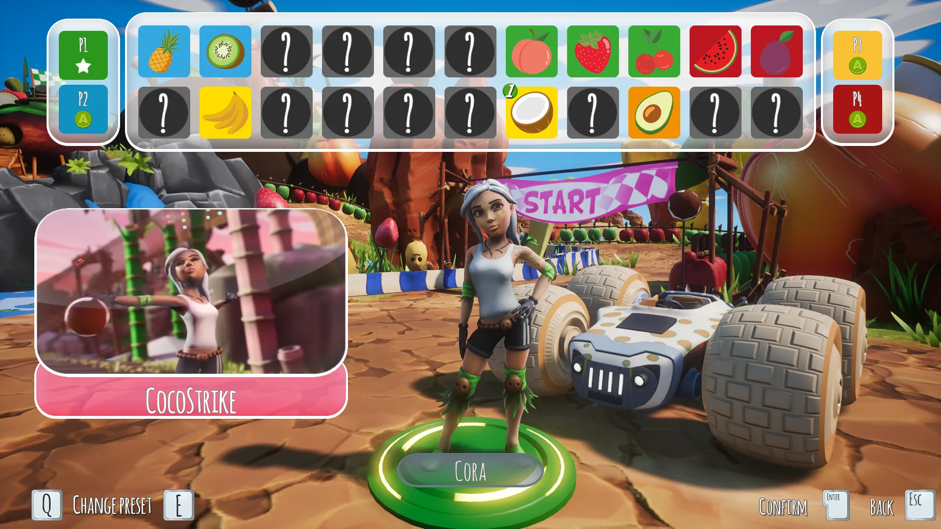 All-Star Fruit Racing screen 1