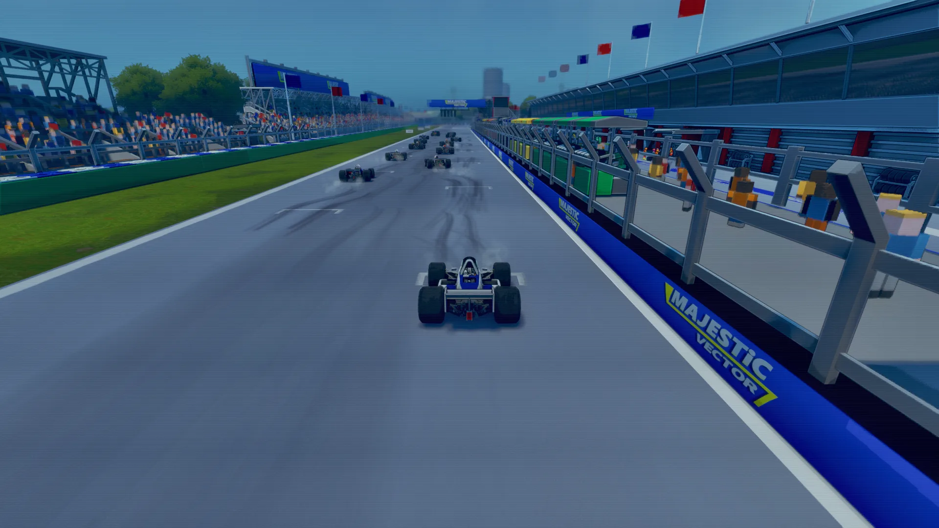 Classic (90s to 00s) HUD in race