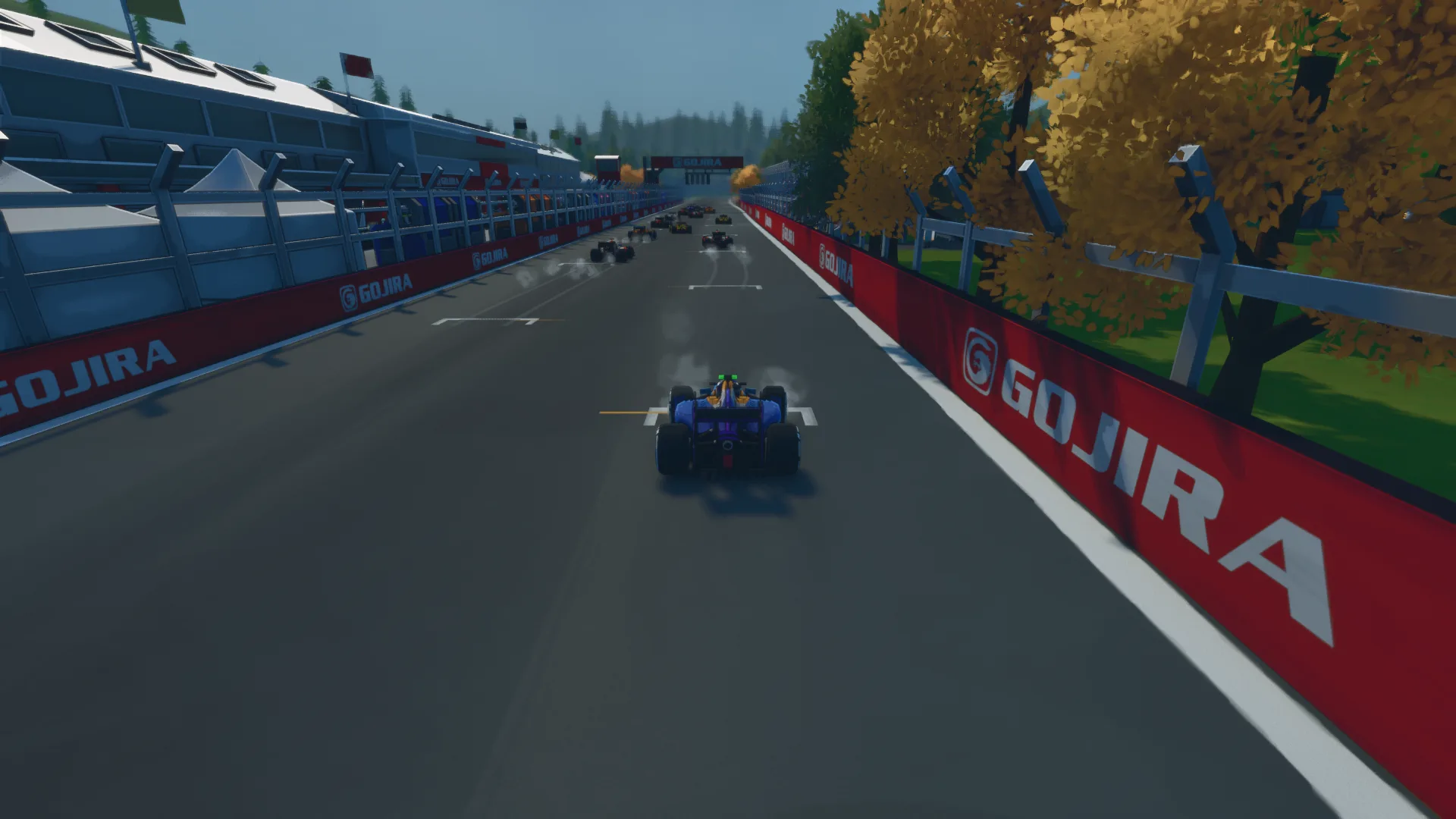 Modern (10s to 20s) HUD in race