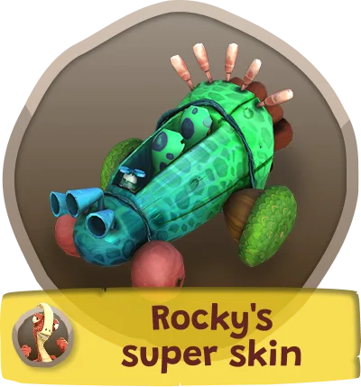 Rocky kart skin