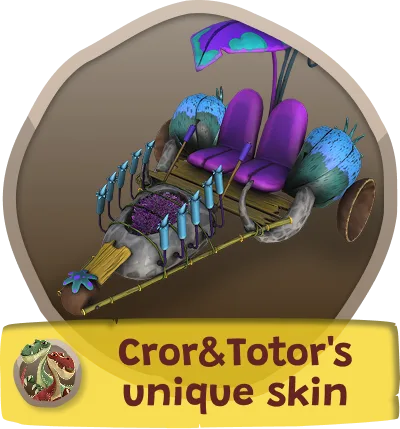 Cror & Totor kart skin