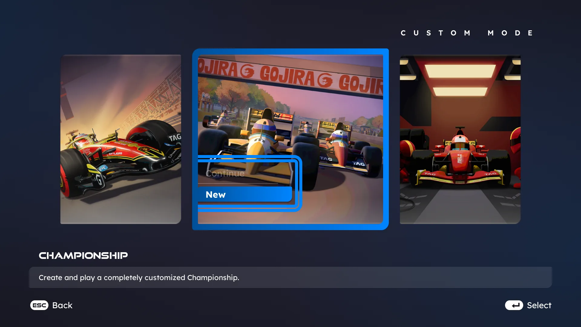 Custom Mode