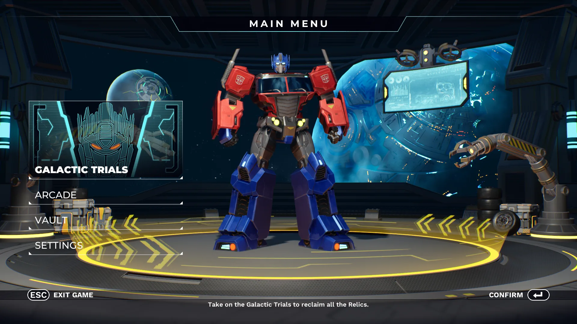 Main Menu