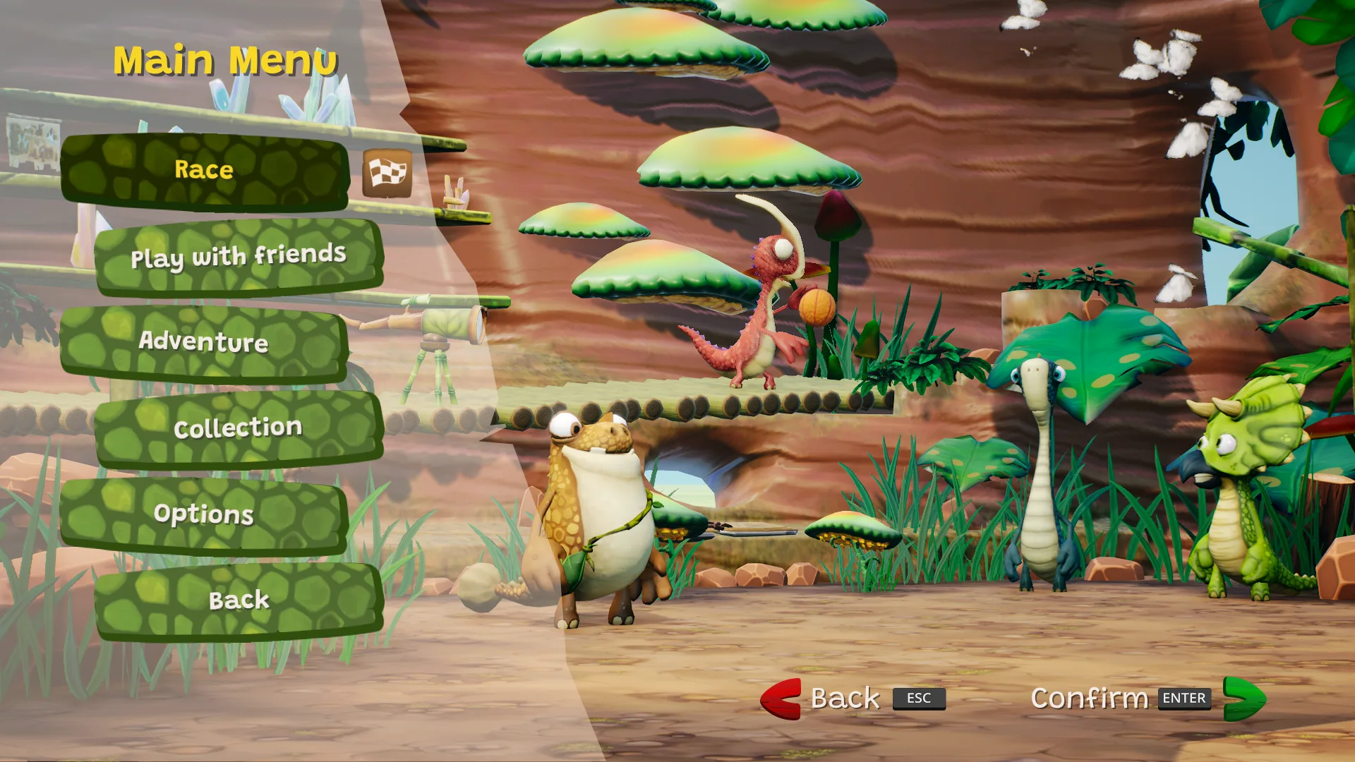 Main Menu