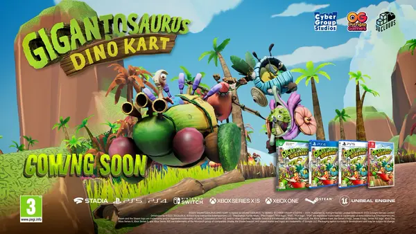 Gigantosaurus: Dino Kart - Announcement Trailer