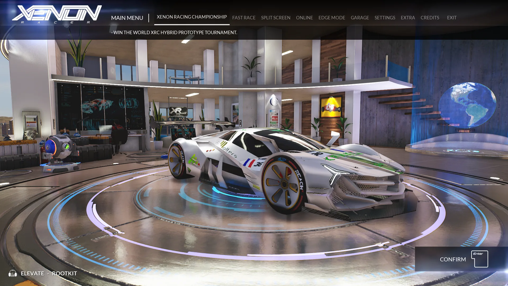 Xenon Racer screen 1